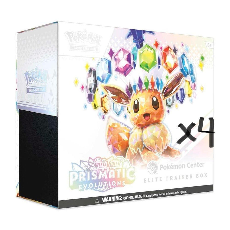 Prismatic Evolution Pokemon Center Elite Trainer Box Case
