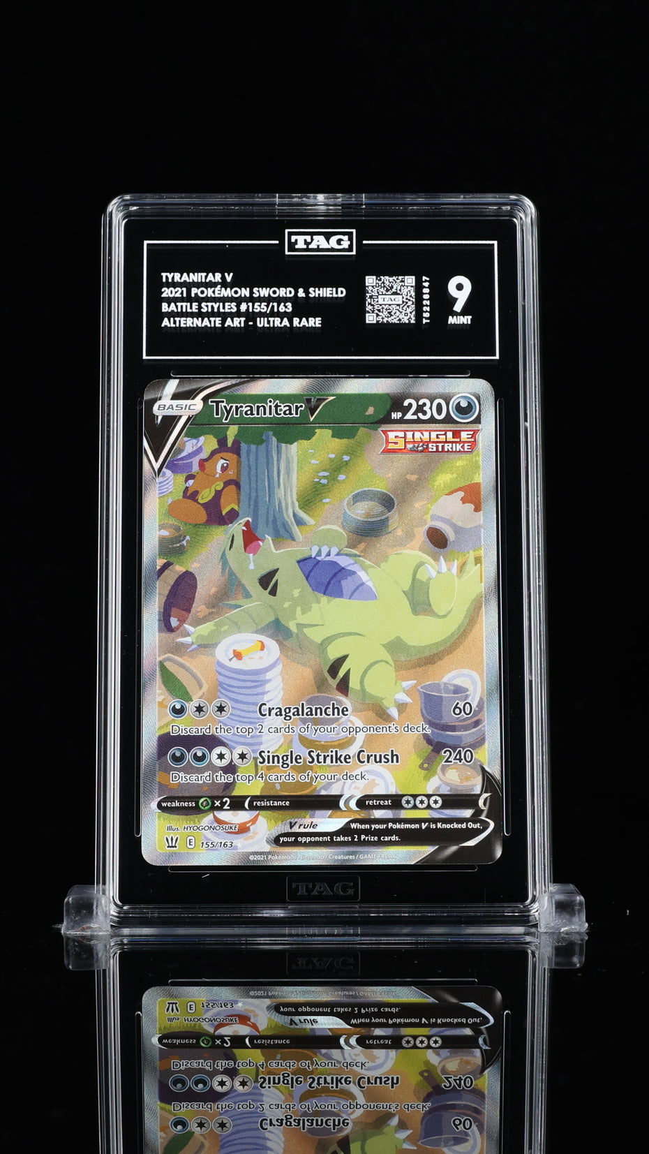 TAG 9 Tyranitar V - Alt Art 155/163