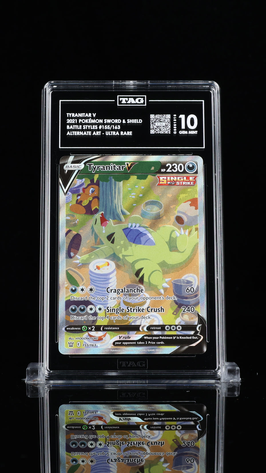 TAG 10 Tyranitar V - Alt Art